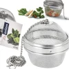 Krydderi si, krydderibeholder til madlavning af suppe, infuser 9 cm ORION 143812 Hot