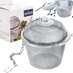 Tefiltre>Krydderi si, krydderibeholder til madlavning af suppe, infuser 6 cm ORION 144407