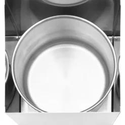 Krydderibeholdere - Living saucedispenser 3,5 l rustfrit stål New