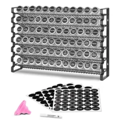 Køkkenorganisering>Krydderiholder Organizer, Skabsmodel, 23x16 tommer, Ideel til Køkkenopbevaring