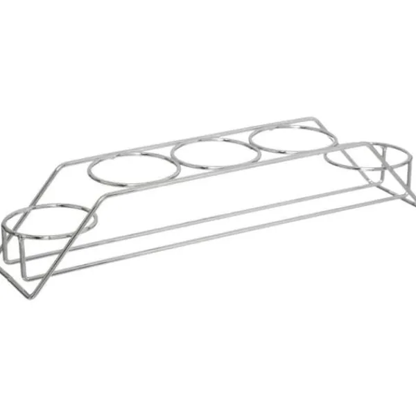 Køkkenorganisering>Krydderihylde i rustfrit stål - 5 dåser