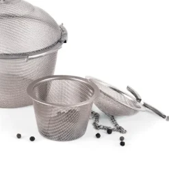 Tefiltre>Krydderisi Krydderibeholder til madlavning af suppe, bouillon og fond