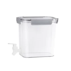 Drikkevareautomater>Kylskåp Kallvattenkokare med kran Stor kapacitet Kanna Kylskåp Kallvattenbehållare för hemköket