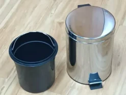 5L affaldsspand i rustfrit stål med pedal Discount