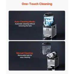 12L Kommerciel Slushymaskine, Margaritadrikke & Smoothies, hurtig frysefunktion, ideel til fester og begivenheder Discount