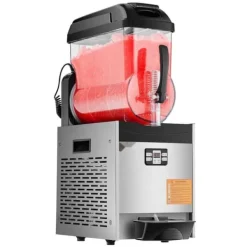 12L Kommerciel Slushymaskine, Margaritadrikke & Smoothies, hurtig frysefunktion, ideel til fester og begivenheder Discount