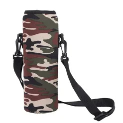 1L termisk vandflaskeholder med rem - skoldningssikkert etui til udendørssport Online