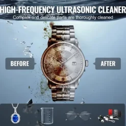 2L Ultralyd Rengøringsmaskine, Model med Kurvvarmer og Timer, 60W Effektivitet Clearance