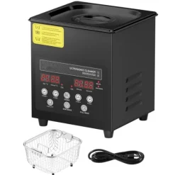 2L Ultralyd Rengøringsmaskine, Model med Kurvvarmer og Timer, 60W Effektivitet Clearance