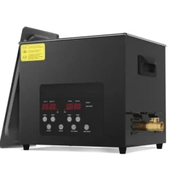 10L Ultrasonisk Rensemaskine, Renseapparat med Kurvevarmer og Timer, 240W effektivitet Outlet