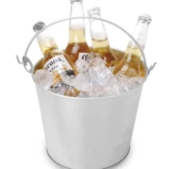 Isspande & Kølere>Øl-drik-isspand med flaskeåbner dia. 230 x 180 mm - Hendi 516751