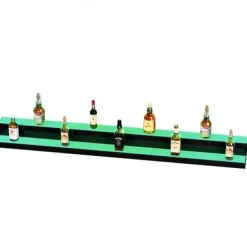 LED spiritusflaske displayhylde, 1828x200x150 mm, Flerfarvet, Akryl New