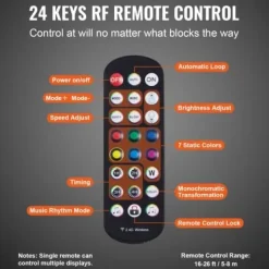 LED spiritusflaske displayhylde, 1828x200x150 mm, Flerfarvet, Akryl New