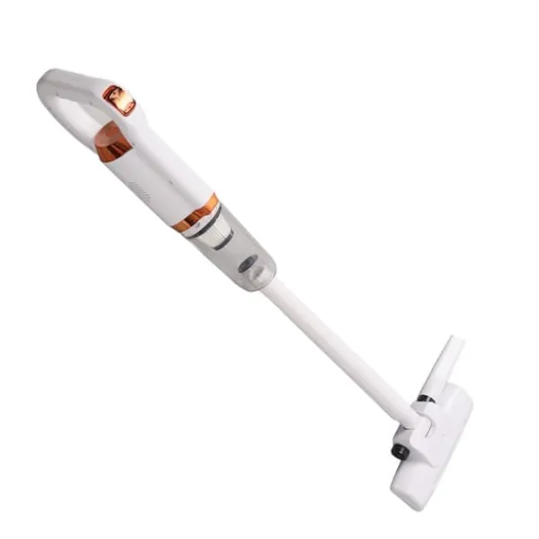 Håndstøvsugere>Ledningsfri Støvsuger Letvægtsstøvsuger med 8500PA Kraftig Sugeevne 500ml Støvkop Håndstøvsuger til Hårde Gulvtæpper Hvid