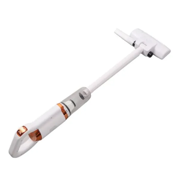 Håndstøvsugere>Ledningsfri Støvsuger Letvægtsstøvsuger med 8500PA Kraftig Sugeevne 500ml Støvkop Håndstøvsuger til Hårde Gulvtæpper Hvid