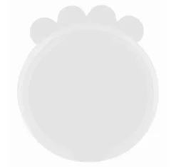 Trixie Låg til dåser, silikone, ø 7,6 cm, gennemsigtig Best