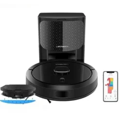 LIECTROUX G7 Robotdammsugare 4 i 1 med automatisk dammsamlare - Sugning och tvättning 6500 Pa - Laser-navigering Sale