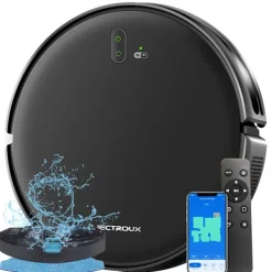 LIECTROUX L200 Robotstøvsuger – Støvsugning & Mopning, 4000 Pa, App-styring, 120 min Driftstid Hot