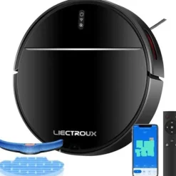 LIECTROUX M7S PRO - Ansluten robotdammsugare - 3000 Pa - Kartnavigering - Autonomi 120 min - 4400mAh batteri Hot