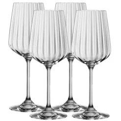 LifeStyle White Wine Glass 44cl, 4-pack - Spiegelau Clearance