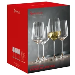 LifeStyle White Wine Glass 44cl, 4-pack - Spiegelau Clearance