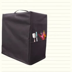 Lille Ismaskine Støvdæksel - Beskyttelsesdæksel af Oxford-stof med Lomme, kompatibelt med Ninja Creami New