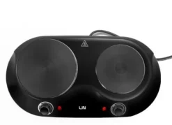 Bordkomfur>LIN LE-25P2N 2500 watt to-brænder el-komfur