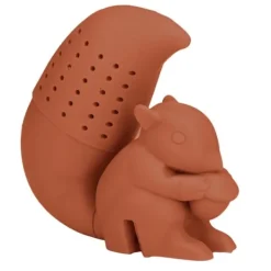 Livsmedelsklassad silikon ekorrform tesil Söt ekorrformad teinfusionsfilter kaffe Best