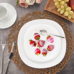 LUNA glas desserttallerken 20 cm Best