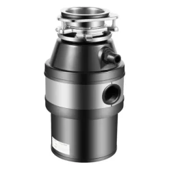 Affaldskværne>Mad Affaldsbehandlingsmaskine, Kraftig Motor, Stor Knusningskammer,sort