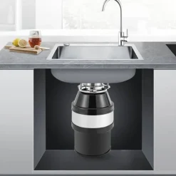 Affaldskværne>Madaffaldskværn, køkkenmodel, 560 W ren kobbermotor, stor kapacitet, støddæmpende