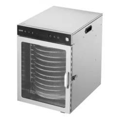 Dehydratorer>Maddehydrator, 12 bakker, 35,5x47,3x49,5 cm, rustfrit stål