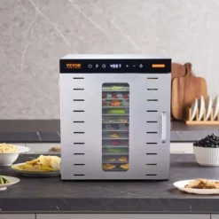 Maddehydrator, 46x42x46,5 cm, rustfrit stål New