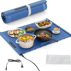 Madopvarmere>Madvarmemåtte, 60x44x2 cm, Blå