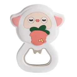 Magnetisk Flaskeåbner Tegneserie Dyrestil Stærk PVC Metal Multifunktions Ølåbner til Hjemmefest Kontor Får Hot