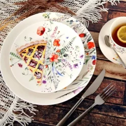 MAKI porcelæns desserttallerken 20,5 cm Hot