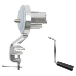 Pastamaskiner>Manuel Pastamaskine, Holdbar Aluminiumkonstruktion, Ergonomisk Håndtag,110V, Sølv