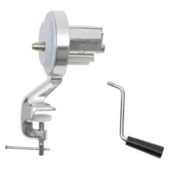 Pastamaskiner>Manuel Pastamaskine, Holdbar Aluminiumkonstruktion, Ergonomisk Håndtag,110V, Sølv