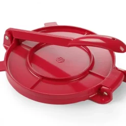 Manuel tortillapresse 250mm rød Hendi 513033 Discount