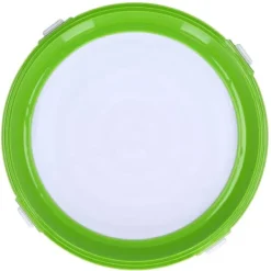 Matkonserveringsbricka Återanvändbar Stapelbar rund köksförvaringsbehållare med förseglingslock Grön Sale