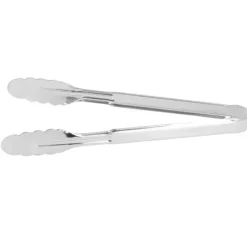 Mattång 304 rostfritt stål förtjockad multifunktionsgrillmatlagningstång för kök Camping33,5 cm Best