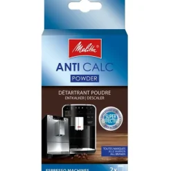 Melitta Rengøringsmiddel>Avkalkning Pulver 2x40g (Obs 8 förpackningar!)