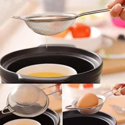 Metal si, sæt med 3 stk New