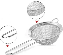 Metal si, sæt med 3 stk New