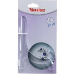 Køkkenorganisering>Metaltex Skilteholder 18-26 cm Gennemsigtig