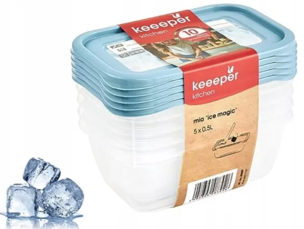 Mia Magic 5x500ml madbeholdersæt