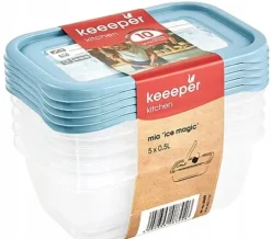 Mia Magic 5x500ml madbeholdersæt