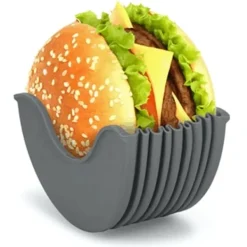 Tilbehør Til Madservering>Miljøvenlig genanvendelig hamburger til seniorer og børn