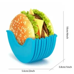 Tilbehør Til Madservering>Miljøvenlig genanvendelig hamburger til seniorer og børn