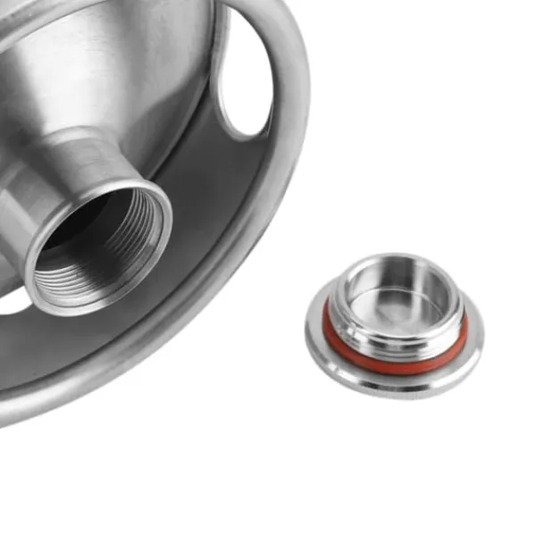 Isspande & Kølere>Mini øltønde i rustfrit stål med spirallåg Praktiske forsyninger til hjemmet og hotellet (2L)